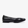 Ballerine da donna Jazmynn Gem in pelle nera Ballerine da donna Jazmynn Gem in pelle nera