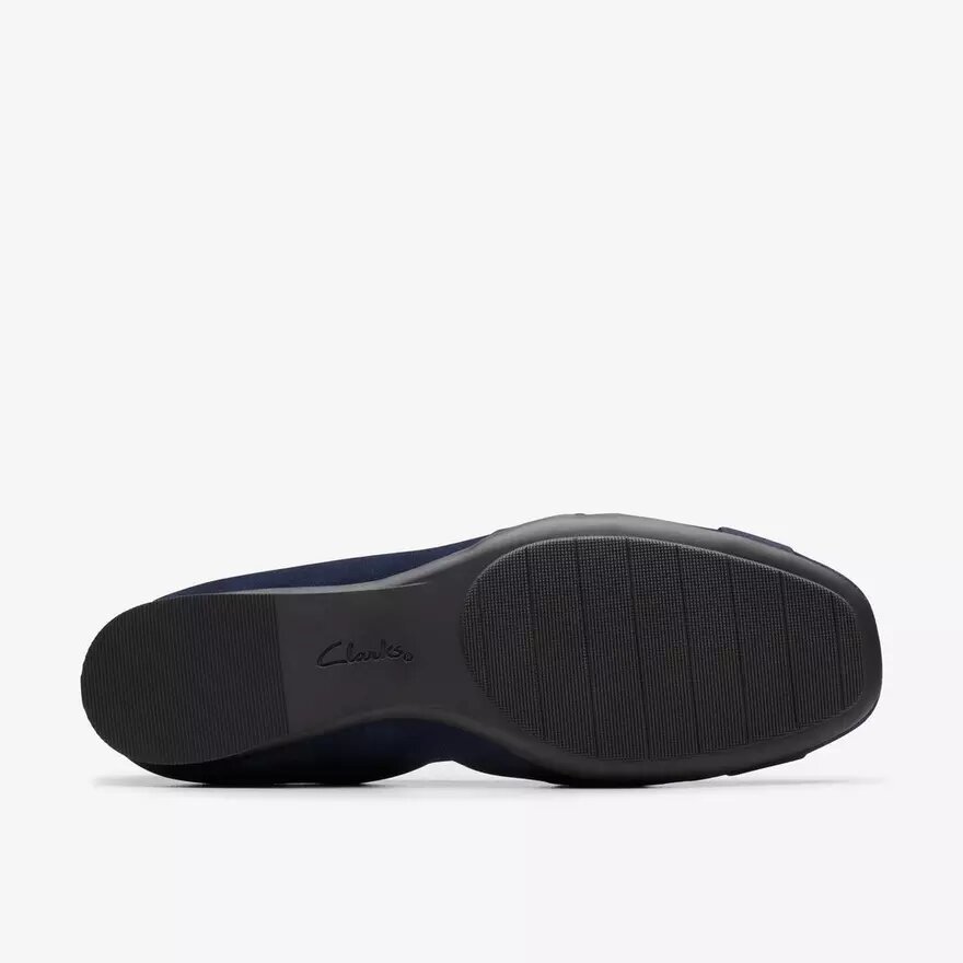 Ballerine da donna Jazmynn Gem in pelle scamosciata blu navy Ballerine da donna Jazmynn Gem in pelle scamosciata blu navy