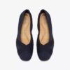 Ballerine da donna Jazmynn Gem in pelle scamosciata blu navy Ballerine da donna Jazmynn Gem in pelle scamosciata blu navy
