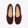 Ballerine da donna Jazmynn Gem in pelle scamosciata color merlot Ballerine da donna Jazmynn Gem in pelle scamosciata color merlot