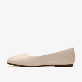 Ballerine da donna Livia Lily in pelle color crema