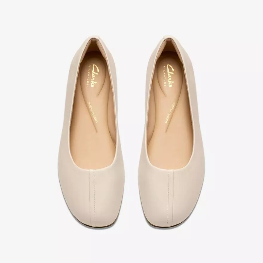 Ballerine da donna Livia Lily in pelle color crema Ballerine da donna Livia Lily in pelle color crema