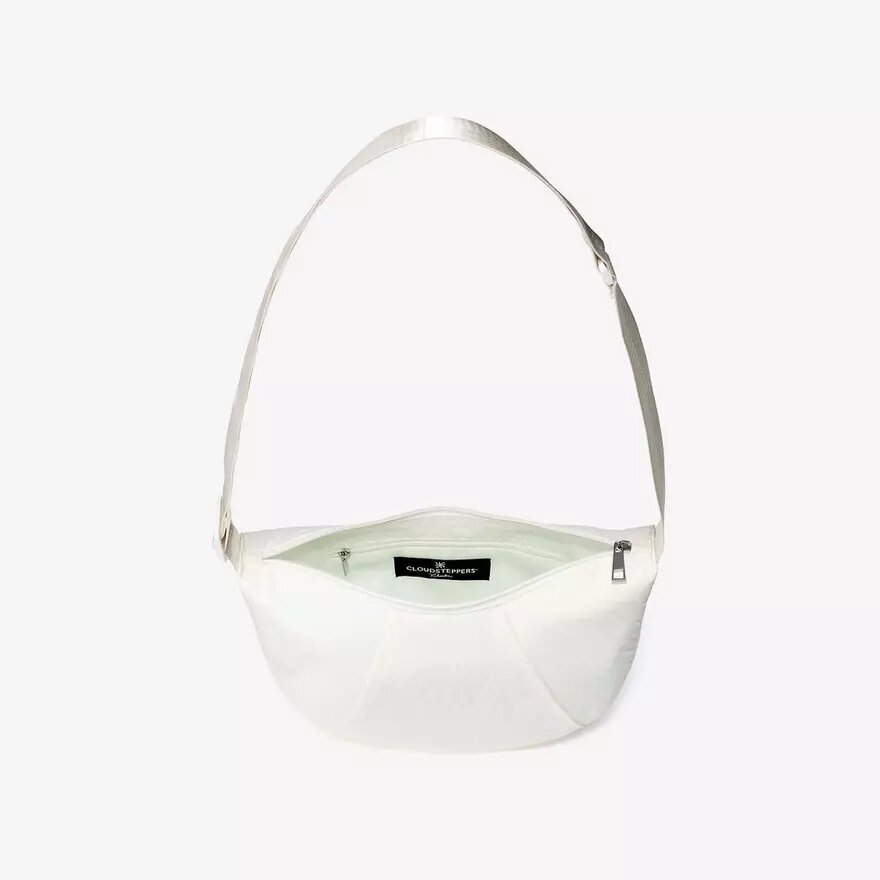 Borsa a tracolla da donna Cloudstepper bianca Borsa a tracolla da donna Cloudstepper bianca