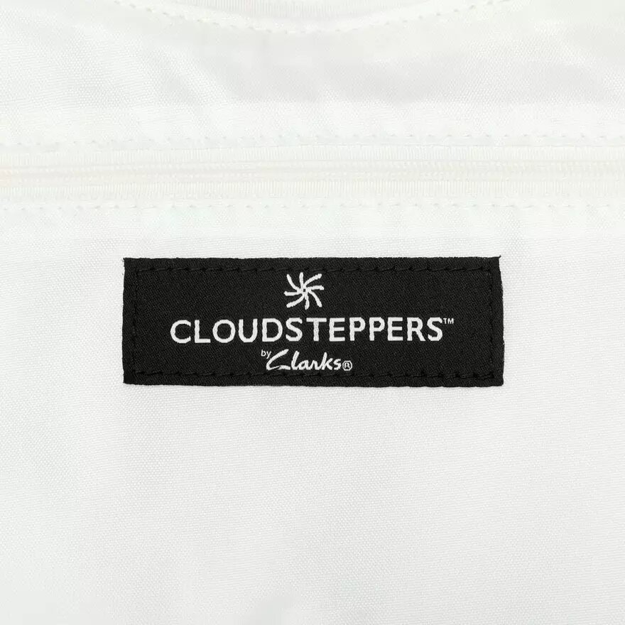 Borsa a tracolla da donna Cloudstepper bianca Borsa a tracolla da donna Cloudstepper bianca