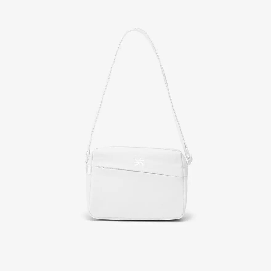 Borsa a tracolla da donna Cloudsteppers, bianco brillante Borsa a tracolla da donna Cloudsteppers, bianco brillante