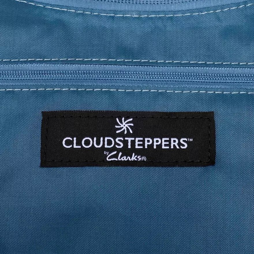 Borsa a tracolla da donna Cloudsteppers blu Borsa a tracolla da donna Cloudsteppers blu