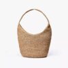 Borsa tote da donna Talia in paglia naturale