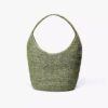 Borsa tote da donna Talia in paglia verde Borsa tote da donna Talia in paglia verde