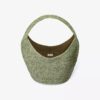 Borsa tote da donna Talia in paglia verde Borsa tote da donna Talia in paglia verde