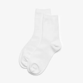 Calze corti color crema