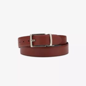 Cinture da uomo reversibili nero/marrone chiaro