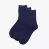 Confezione da 3 paia di calze corti blu navy Confezione da 3 paia di calze corti blu navy
