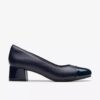 Décolleté da donna Iridessa May in pelle blu navy Décolleté da donna Iridessa May in pelle blu navy