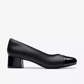 Décolleté da donna Iridessa May in pelle nera