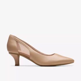 Décolleté da donna Kepley Cora in pelle beige caldo
