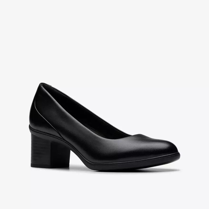 Décolleté da donna Shaya Poppy in pelle nera Décolleté da donna Shaya Poppy in pelle nera