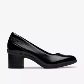 Décolleté da donna Shaya Poppy in vernice nera