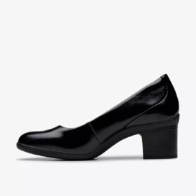 Décolleté da donna Shaya Poppy in vernice nera