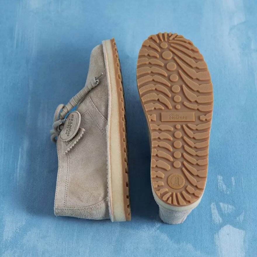 Desert Boot da uomo in pelle scamosciata color sabbia Desert Boot da uomo in pelle scamosciata color sabbia