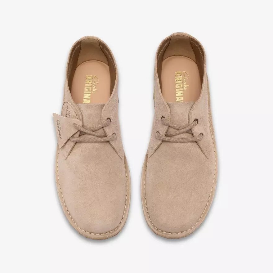 Desert Boot da uomo in pelle scamosciata color sabbia Desert Boot da uomo in pelle scamosciata color sabbia