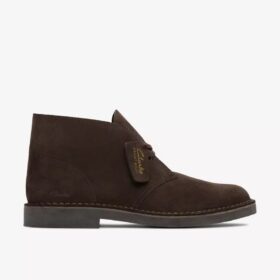 Desert Boot Evo da uomo in pelle scamosciata marrone scuro, modello Chukka