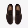 Desert Boot Evo da uomo in pelle scamosciata marrone scuro, modello Chukka Desert Boot Evo da uomo in pelle scamosciata marrone scuro, modello Chukka