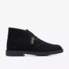 Desert Boot Evo da uomo in pelle scamosciata nera, modello Chukka Desert Boot Evo da uomo in pelle scamosciata nera, modello Chukka