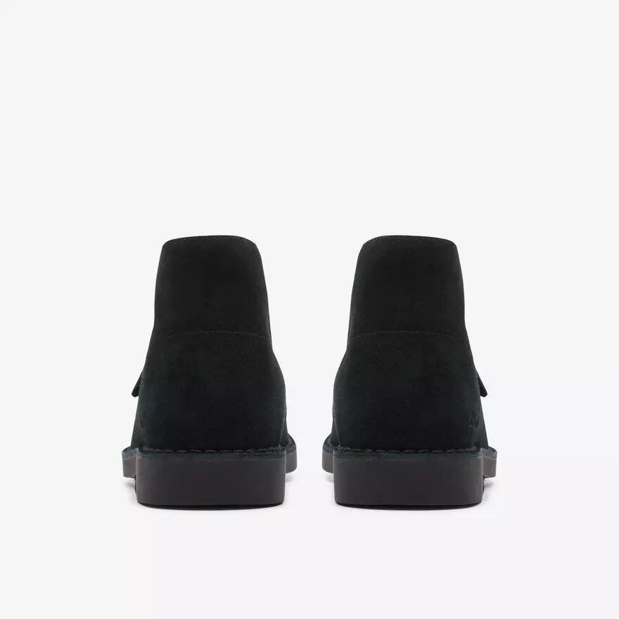 Desert Boot Evo da uomo in pelle scamosciata nera, modello Chukka Desert Boot Evo da uomo in pelle scamosciata nera, modello Chukka