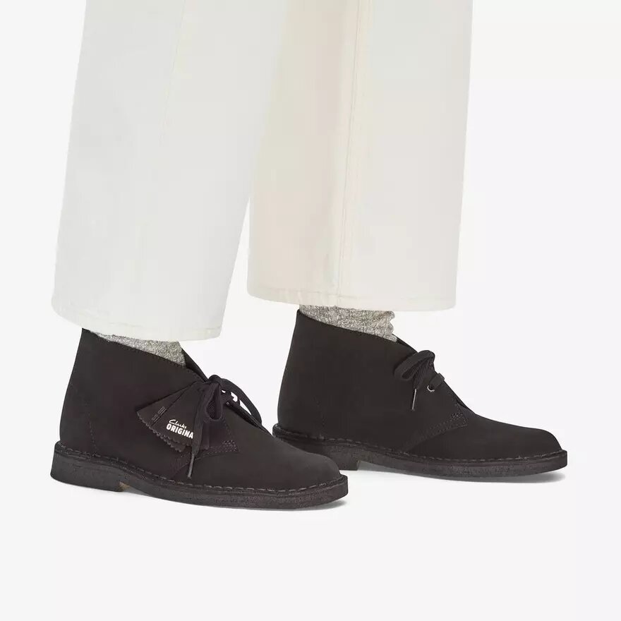Desert Boots da donna in camoscio nero – Desert boots negli Stati Uniti Desert Boots da donna in camoscio nero – Desert boots negli Stati Uniti