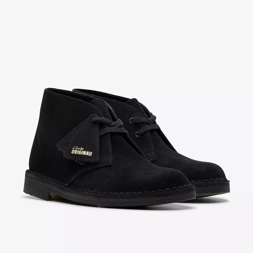 Desert Boots da donna in camoscio nero – Desert boots negli Stati Uniti Desert Boots da donna in camoscio nero – Desert boots negli Stati Uniti