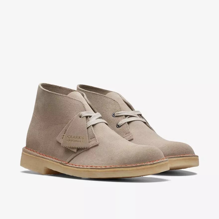Desert boots da donna in pelle scamosciata color sabbia – Stati Uniti Desert boots da donna in pelle scamosciata color sabbia – Stati Uniti
