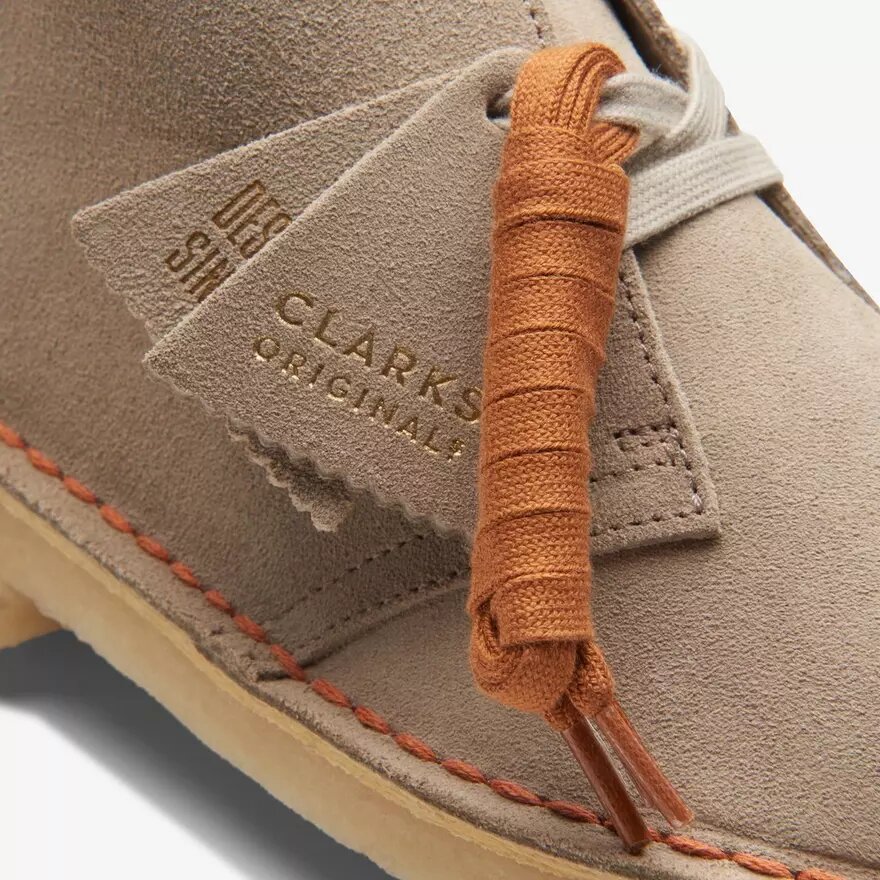 Desert boots da donna in pelle scamosciata color sabbia – Stati Uniti Desert boots da donna in pelle scamosciata color sabbia – Stati Uniti