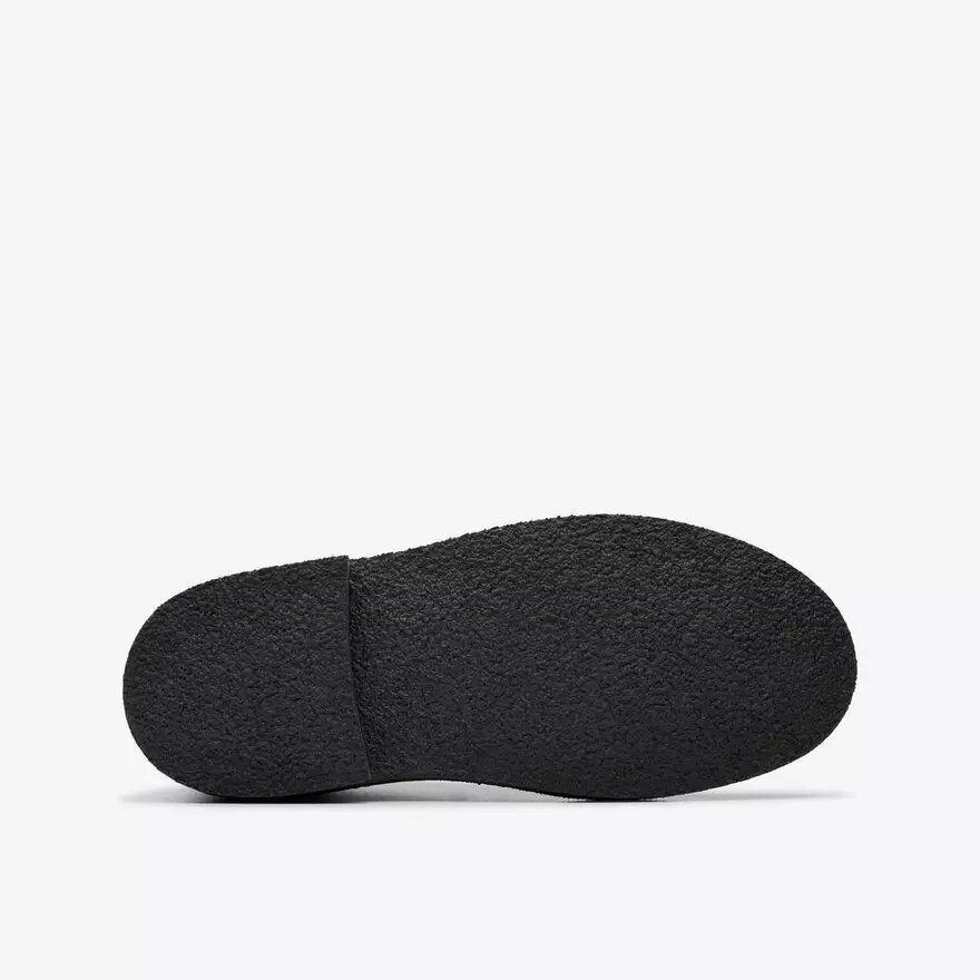 Desert boots da ragazzo, modello per ragazzi più grandi, in pelle nera Desert boots da ragazzo, modello per ragazzi più grandi, in pelle nera