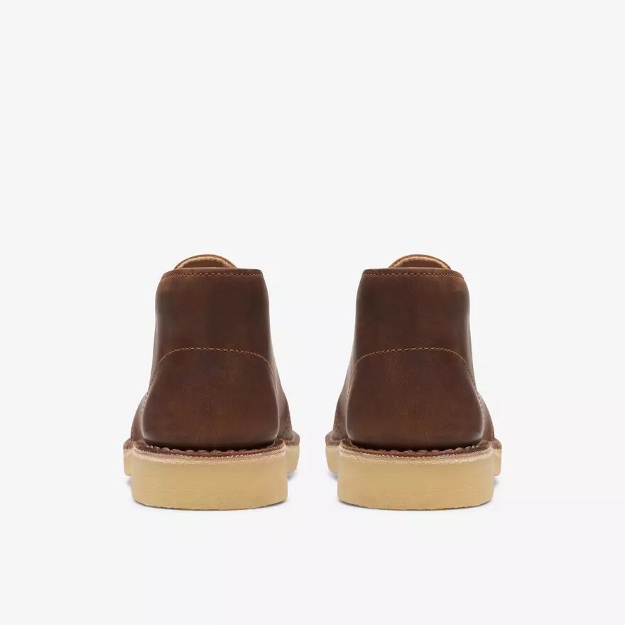 Desert boots da ragazzo Stivaletti Desert boots in pelle cerata per bambini Desert boots da ragazzo Stivaletti Desert boots in pelle cerata per bambini