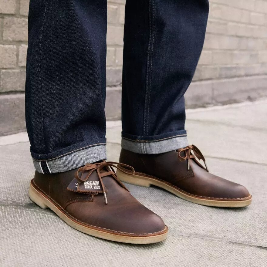 Desert boots da uomo in cera d’api US Desert boots da uomo in cera d’api US