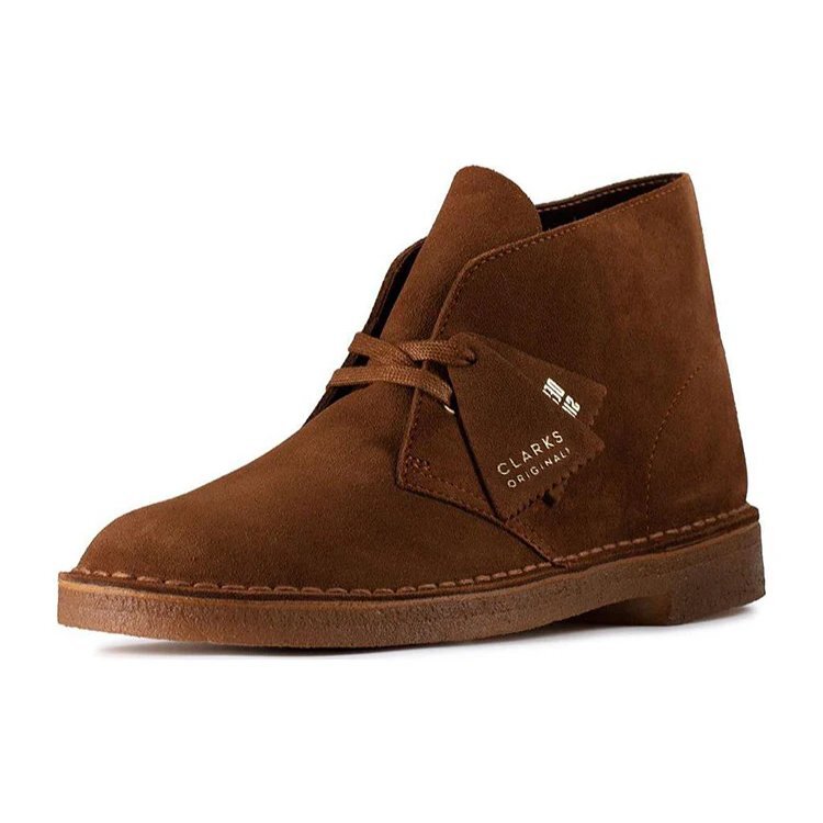 Desert boots da uomo in pelle scamosciata Cola – USA Desert boots da uomo in pelle scamosciata Cola – USA