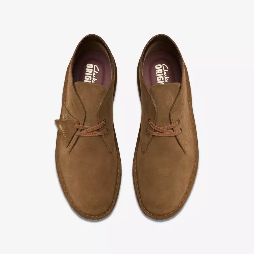 Desert boots da uomo in pelle scamosciata Cola – USA Desert boots da uomo in pelle scamosciata Cola – USA