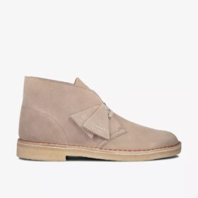 Desert boots da uomo in pelle scamosciata color sabbia – USA