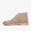 Desert boots da uomo in pelle scamosciata color sabbia – USA Desert boots da uomo in pelle scamosciata color sabbia – USA