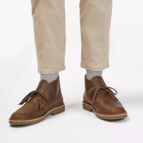 Desert boots Evo da uomo in pelle cerata a cera d’api – USA Desert boots Evo da uomo in pelle cerata a cera d’api – USA