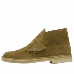 Desert boots in pelle scamosciata “Mid Green” 26174056