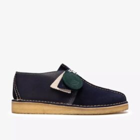 Desert Trek da uomo in pelle scamosciata blu navy