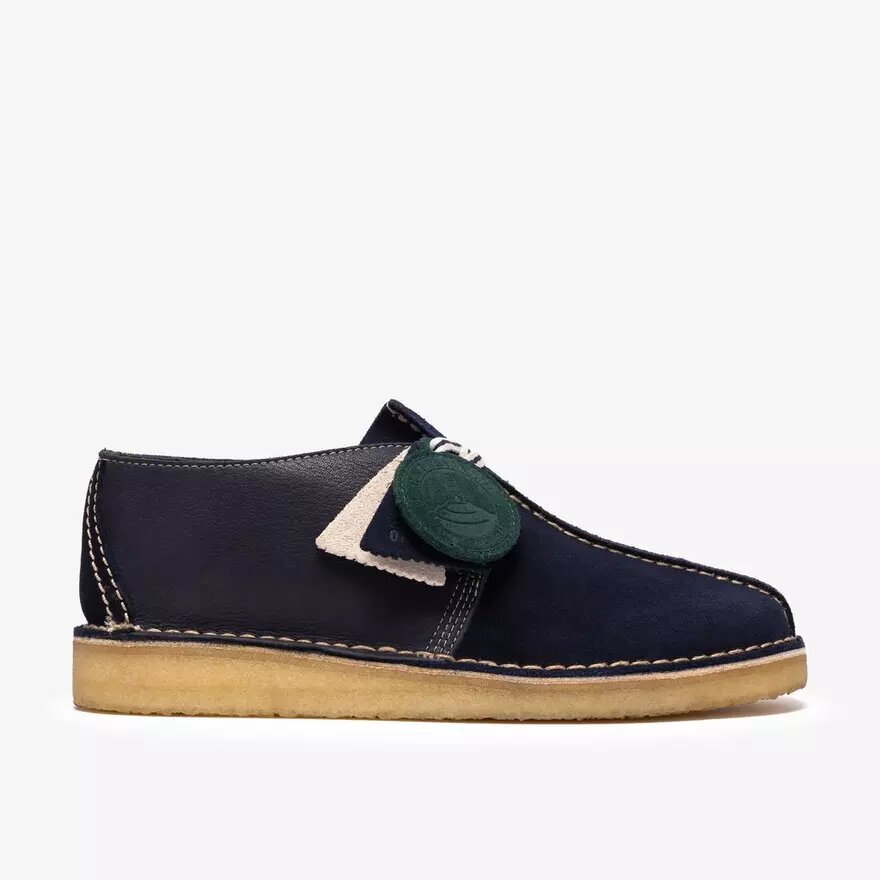 Desert Trek da uomo in pelle scamosciata blu navy Desert Trek da uomo in pelle scamosciata blu navy