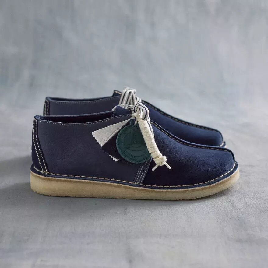 Desert Trek da uomo in pelle scamosciata blu navy Desert Trek da uomo in pelle scamosciata blu navy