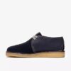 Desert Trek da uomo in pelle scamosciata blu navy Desert Trek da uomo in pelle scamosciata blu navy