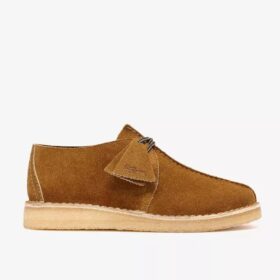 Desert Trek da uomo in pelle scamosciata color bronzo