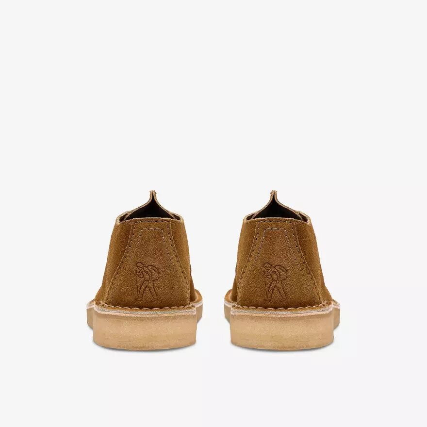 Desert Trek da uomo in pelle scamosciata color bronzo Desert Trek da uomo in pelle scamosciata color bronzo