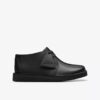 Desert Trek per bambini: Desert Boot in pelle nera per i più grandi Desert Trek per bambini: Desert Boot in pelle nera per i più grandi