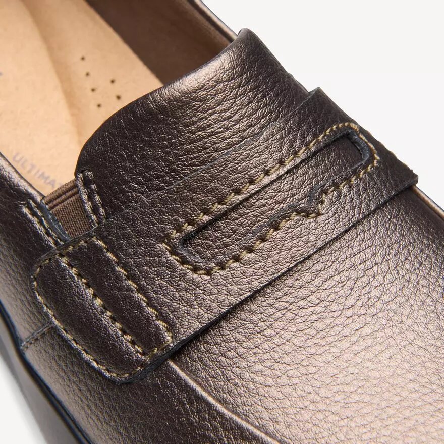 Ellowyn Penny Bronze Metallic – Slip-on da donna Ellowyn Penny Bronze Metallic – Slip-on da donna