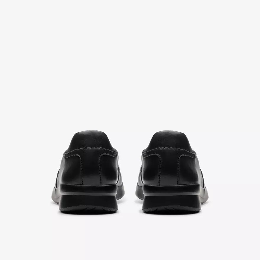 Ellowyn Penny da donna in pelle nera Slip-on Ellowyn Penny da donna in pelle nera Slip-on